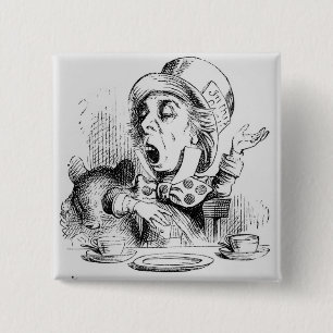 Badge Carré 5 Cm La Détresse