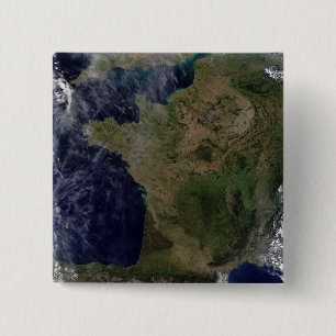 Badge Carré 5 Cm La France