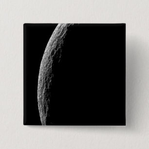 Badge Carré 5 Cm La lune de Saturne Tethys