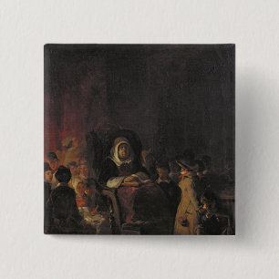 Badge Carré 5 Cm La maîtresse