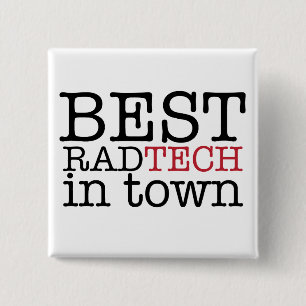Badge Carré 5 Cm La meilleure technologie de rad dans le bouton de