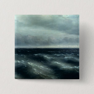 Badge Carré 5 Cm La Mer Noire, 1881