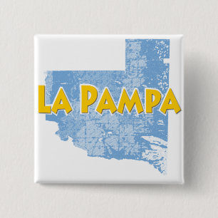 Badge Carré 5 Cm La Pampa
