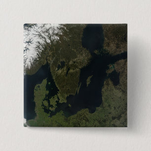 Badge Carré 5 Cm La Scandinavie du sud