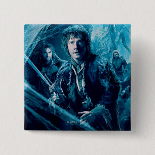 Badge Carré 5 Cm La Société À Mirkwood
