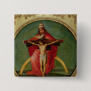 Badge Carré 5 Cm La trinité