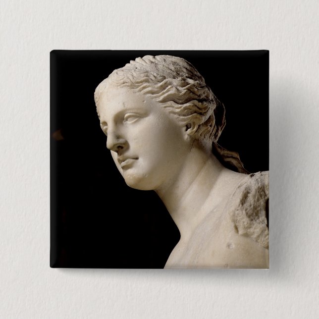 Badge Carré 5 Cm La Vénus de Milo (Devant)
