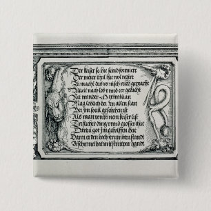 Badge Carré 5 Cm La voûte triomphale