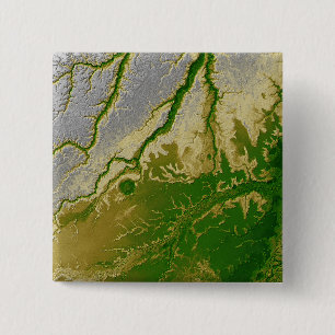 Badge Carré 5 Cm L'Amazonie bolivienne