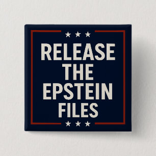 Badge Carré 5 Cm Lancer les fichiers Epstein