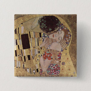 Badge Carré 5 Cm Le baiser