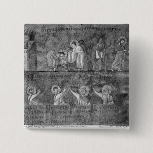 Badge Carré 5 Cm Le bon Samaritain