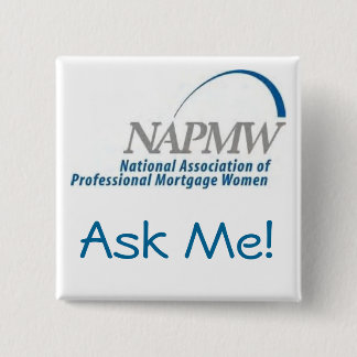 Badge Carré 5 Cm le bouton de napmw me demandent