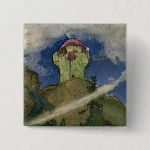 Badge Carré 5 Cm Le bouton Fairies