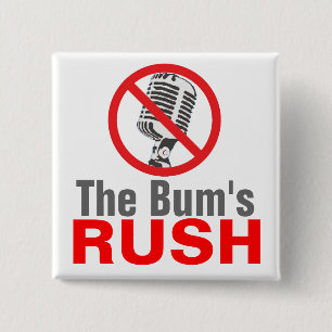 Badge Carré 5 Cm Le Bum's RUSH