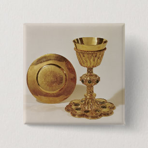Badge Carré 5 Cm Le calice et paten