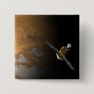 Badge Carré 5 Cm Le concept d'un artiste