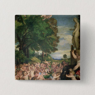 Badge Carré 5 Cm Le culte de Vénus, 1519