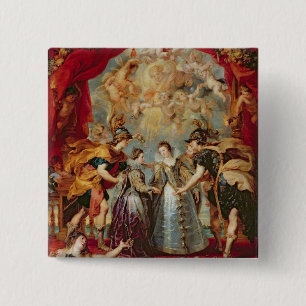 Badge Carré 5 Cm Le cycle de Medici
