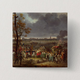 Badge Carré 5 Cm Le deuxième siège de Mantua