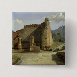 Badge Carré 5 Cm Le forum de Pompeii