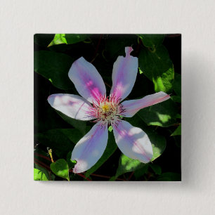 Badge Carré 5 Cm Le jardin aux fleurs de maman