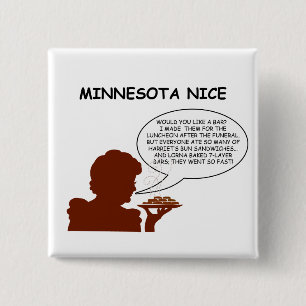 Badge Carré 5 Cm Le Minnesota Nice