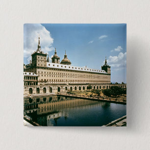 Badge Carré 5 Cm Le monastère d'Escorial