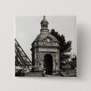 Badge Carré 5 Cm Le pavillon Perrusson
