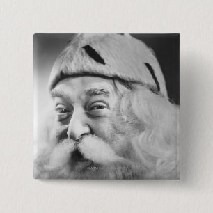 Badge Carré 5 Cm Le père noël