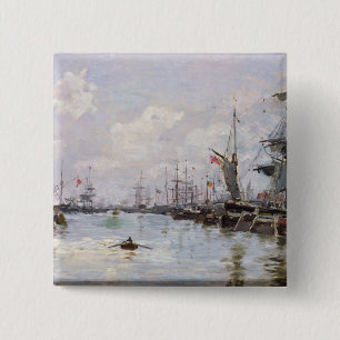 Badge Carré 5 Cm Le port