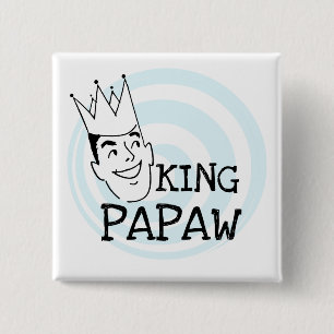 Badge Carré 5 Cm Le Roi Papaw T-shirts et cadeaux