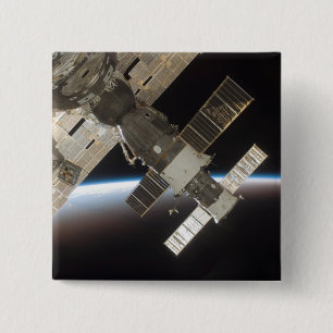 Badge Carré 5 Cm Le Soyuz accouplé 13