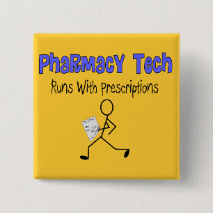 Badge Carré 5 Cm Le T-shirts de prescriptions de technologie de