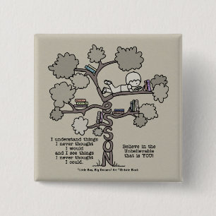 Badge Carré 5 Cm Leçons apprises