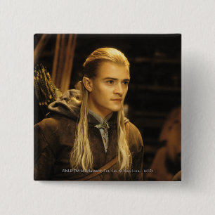 Badge Carré 5 Cm LEGOLAS GREENLEAF™ Candid