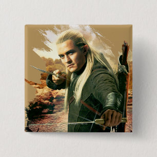 Badge Carré 5 Cm LEGOLAS GREENLEAF™ Graphique 2