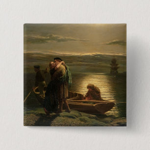 Badge Carré 5 Cm L'émigrant, 1858