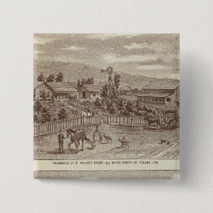 Badge Carré 5 Cm Lemoore, ranch Armona 2