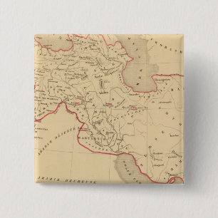 Badge Carré 5 Cm L'Empire des Perses