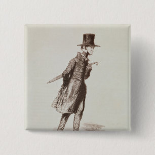 Badge Carré 5 Cm L'employé