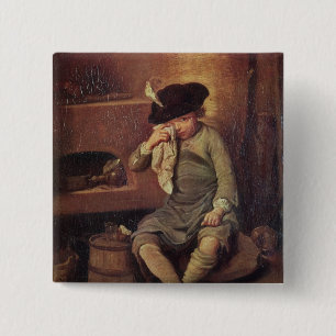 Badge Carré 5 Cm L'enfant contrit