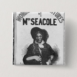 Badge Carré 5 Cm Les aventures merveilleuses de Mme Seacole'