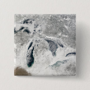 Badge Carré 5 Cm Les Great Lakes 2
