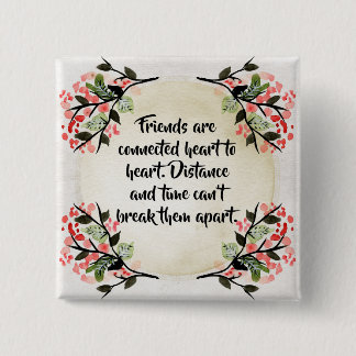 Badge Carré 5 Cm Les inspirations de Becca - Pin d'amis