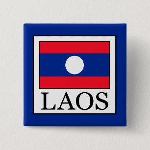 Badge Carré 5 Cm Les Laotiens