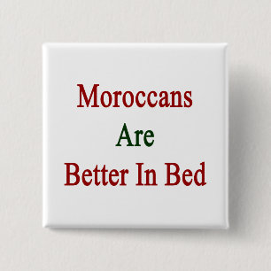 Badge Carré 5 Cm Les Marocains Vont Mieux Au Lit