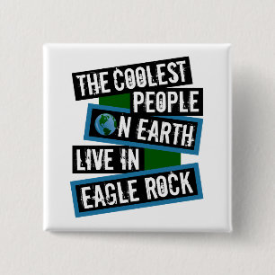 Badge Carré 5 Cm Les Personnes les Plus Géniales sur Terre Vivent à