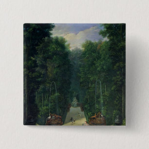 Badge Carré 5 Cm Les vergers de Versailles
