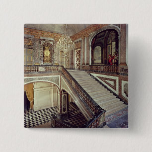 Badge Carré 5 Cm L'escalier de la reine, c.1679